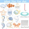 Ocean Sea Animals Party Door Signs Under The Sea Party Hanging Decorations Ocean Animals Birthday Banners for Sea Theme Baby Shower Supplies