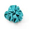 Luxury Mulberry Hair Tie, Vintage Style Scrunchies, 3-Pack Soft Premium Scrunchies (Ivory,Wine,Lake Blue)