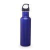 Simply Green Solutions - Stainless Steel Water Bottle for School, Workout, & Work, Reusable Water Bottles for Women & Men, Wide-Mouth Water Flask, 24oz Water Bottle with Screw-On Lid, Blue