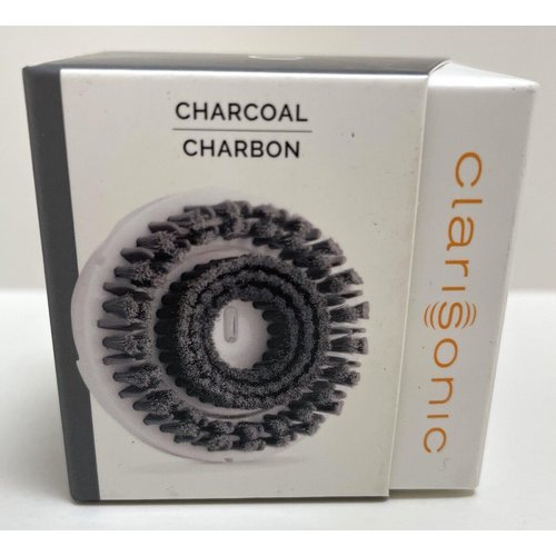 Charcoal Facial Cleansing Brush Head Replacement Compatible with Clarisonic