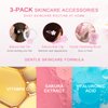 Skin Care Set - Japan-Sakura Skincare Gifts for Teenage Girls, Skin Care Sets & Kits with Cleanser, Toner, Serum, Cream, Eye Cream, Hairpin, Hair Rope, Cleansing Brush, Travel Kit for Birthday 8Pcs