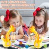 RNGODO Drawing Projector for Kids, Trace and Draw Projector Toy for Toddler Girls & Boys, Learning Art Children Drawing Projection with 72 Stencils and 12 Markers and 1 Art Book