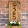 5" Floating Stainless Steel Address House Number, Modern Metal Anti-Rust House Numbers with Nail Kits for Door Garden Mailbox Decor Visibility Signage (3)
