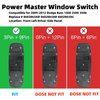 Driver Side Power Master Control Window Switch Replacement for 2009-2012 Dodge Ram 1500 2500 3500, OE Replace 4602863AD 4602863AB 4602863AC 901-473
