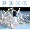 RARJSM Cat Eye Gel Nail Polish, Gel Polish Galaxy Rainbow Effect Universal Silver Holographic Glitter Gel with Magnet Soak Off UV LED DIY Manicure Art for Salon Designs and Home DIY 7.5ML/0.26fl oz