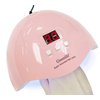 UV LED Nail Lamp, GreenLife 54W 18pcs UV LED Nail Light Portable Nail Lamp Professional Fast Curing nail Dryer for Acrylic nails Gel polish Travel Home School Office use Auto-Sensor -pink