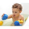 caaocho Pure Natural Rubber Bath Toy - Kala The Whale Baby Toy - Hole Free Bath Toys, BPA Free Bath Toys for Infants, Without Holes Sealed Natural Rubber Baby Toy