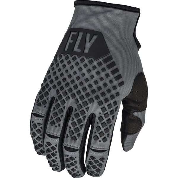Fly Racing 2023 Adult Kinetic Gloves (Dark Grey/Black, Medium)