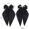 CHANACO Hair Bows for Women Hair Ribbon Black Hair Bow White Hair Bow Pink Bows for Hair Big Oversized Long Tail Hair Bows for Girls Coquette Accessories for Women Trendy Stuff Gifts Trendy Stuff
