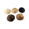 Pokinge Braided Fake Hair Bun,Dancer Hair Buns Natural Hair Color Clip-In Chignons Donut Hair Extension Braided Chignon Hairpiece For Women(2009)