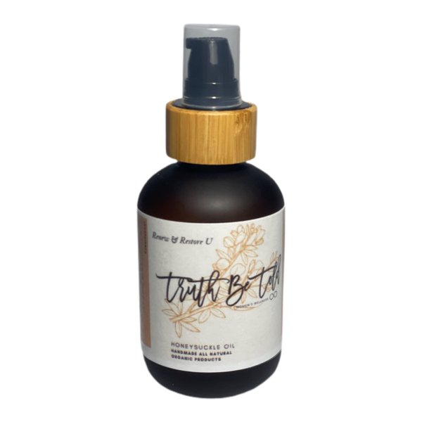 Honeysuckle Body Oil Lightweight Body Oil for Dry Skin, Sheer Moisturizer Organic Blend of Vitamin E, Vitamin A & More