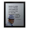 Show Class - Inspirational Wall Decor, Encouraging Paul Bear Bryant Quotes Motivational Wall Art Portrait Print. Perfect for Home Decor, Office Decor, Gym Decor. Great Coaching Gift! Unframed - 8X10