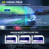 ANYLUV Blue Light Blocking Glasses for Men Women Lightweight Computer Gaming Glasses Anti Eye Strain Rectangle Frame with Clear Lens