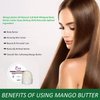 3CayG Mango Butter All Natural 1LB Body Butter Lotion- Great for Soap Making-Naturally Refined