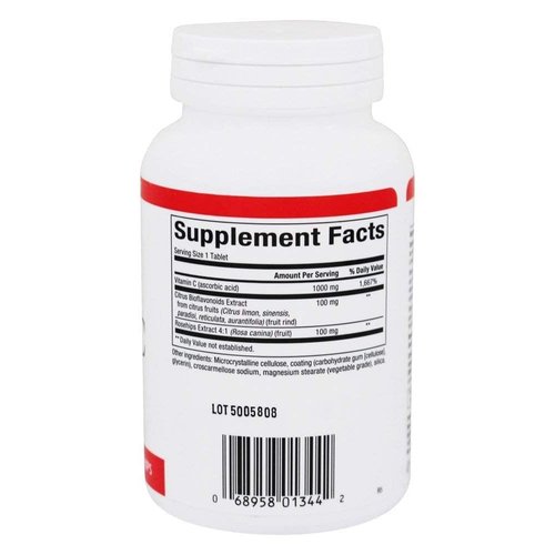 Natural Factors - Vitamin C 1000mg, With Bioflavinoids & Rosehips, 90 Tablets