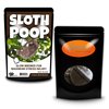 Sloth Poop Bath Bombs - Farting Sloth in Tree - Funny Bath for Kids - XL Root Beer Fizzers, Marbled Brown and White, Handmade in The USA, 2 pk