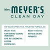 MRS. MEYER'S CLEAN DAY Bar Soap, Use as Body Wash or Hand Soap, Made with Essential Oils, Birchwood​, 5.3 oz, 4 Bars
