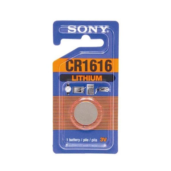 Sony CR1616 Lithium Coin Battery (1 Battery)