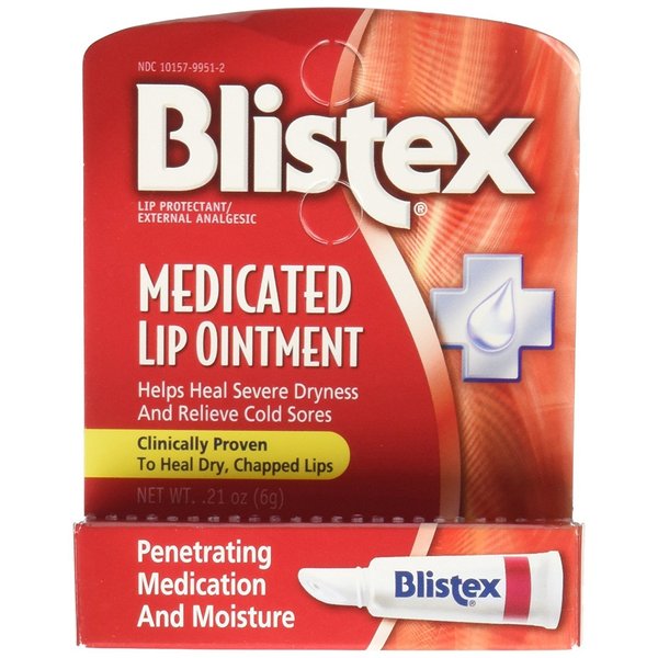 Blistex Medicated Lip Ointment 0.21 oz (Pack of 10)
