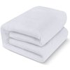 Utopia Bedding Waterproof Mattress Protector Twin Size, Premium Terry Mattress Cover 200 GSM, Breathable, Fitted Style with Stretchable Pockets (White)