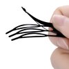 24 Pieces Double Grip Hair Clips Metal Snap Hair Clips Women Hair Barrettes for Hair Making, Salon Supplies (Black, 2 Inch)