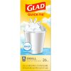 Glad OdorShield Small Trash Bags, Fresh Clean, 4 Gallon, 26 Count