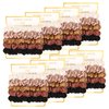 8 Pack Bridesmaid Gifts Satin Bridesmaid Scrunchies Soft Hair Ties Bachelorette Party Favors Hair Accessories for Women Bridesmaid Proposal Gift (Ivory,Rose Gold,Gold,Wine,Black)