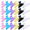 ANBALA Butterfly Hair Clips, Hair Claw Clips Clamps for Women, Large Hair Clips for Medium Thickness Fine Hair, 24 Pack 4 X6 Colors