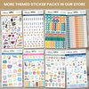 bloom daily planners Female Empowerment Planner Stickers - Variety Pack - 6 Sheets / 205 Girl Power Themed Stickers