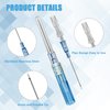 Catheter Needles - 5Pcs Piercing Needles 22 Gauge IV Catheter Needles Ear Nose Piercing Needles Stainless Steel Hollow Needles for Ear Nose Lip Tongue Belly Navel Nipple Cartilage Piercing Kit