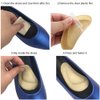 Dr. Foot's Arch Support Insoles for Flat Feet, Plantar Fasciitis, Relieve Pain for Women and Men - 2pairs (Beige)