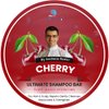 HandMade Solid Shampoo Bar – Natural Shampoo Bar and conditioner For Dry Hair, Hair Nourishment, Prevents Spilt Ends With Plant Based Hydrating SLS Free Shampoo Bar (Cherry)