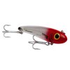 Bomber Lures Mullet Slow-Sinking Twitch, Walking Saltwater Fishing Lure, Excellent for Speckled Trout, Redfish, Stripers and More, 3 1/2", 5/8 oz, Red Head Flash