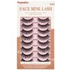 VANAODUC Eyelashes Cat Eye Lashes Natural Look,Wispy Eyelashes Lightweight Mink Lashes, Comfortable, Reusable, Cruelty-Free, 10 Pairs Fake Eyelashes,Eyelash Length Range of 9-14MM