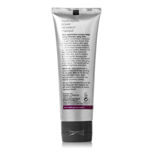 Dermalogica Multivitamin Power Recovery Masque (2.5 Fl Oz) Anti-Aging Face Mask with Vitamin C & Lactic Acid - Restore and Repair Stressed, Aging Skin
