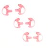 ProMaxPower Two-Way Portable Radio Earmold Insert Earplugs Earbuds for Acoustic Tube Earpiece Headset (Variety 6-Pack, 3 Sizes Each Side)