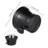 Shaving Mug Anself Man's Plastic Shaving Bowl with Handle Soup Bowl Barber Cleaning Soup Cup for Razor