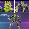 WULOBOOI Mech Building Block Sets, 6 in 1 STEM Engineering Vehicles Transforming Robot Educational Car Toys, Creative Party Favors Gifts for Adults Boys Kids Ages 8-12 14, 517 PCS