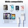 2Pack 3ft Car Carplay Cable for Apple iPhone 16 Pro/16/15 Pro Max/15 Plus/15, USB A to USB C Carplay Charger Cord, iPad Pro 12.9/11,10th, Air 5th/ 4th,iPad Mini 6th Gen Car Charging Cable 3 Feet