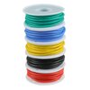 BOJACK 16 AWG Flexible Silicone Wire Electric Wire Hook up Wire Kit 300V Cables with Plus 20 φ4mm Heat Shrink Tubings and a Mini Wire Stripper(5 Colors 13.12Ft Each Color, 16AWG)