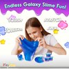 Playbees Mini Galaxy Slime 24 Pack Marbled Unicorn Slime Party Favors Safe for Girls Boys Stretchy & Non-Sticky Super Soft Sludge Toy Sensory Tactile Stimulation Classroom Rewards, Goodie Bag Stuffers