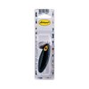 Arbogast Jitterbug Topwater Bass Fishing Lure - Excellent for Night Fishing, Black, G655 Clicker (3 in, 5/8 oz)