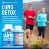 Lung Support Supplement - Natural Capsules for Lung Cleanse and Detox - Made in USA - Respiratory System; Mucus Clear - Vegan Supplement for Lung Detox; Respiratory Support - 60 Capsules
