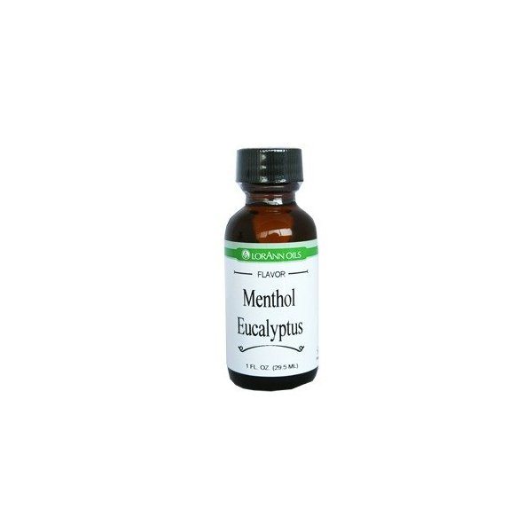 6 Pack- Menthol Eucalyptus, Natural Flavor, Lorann 1 Oz Botles