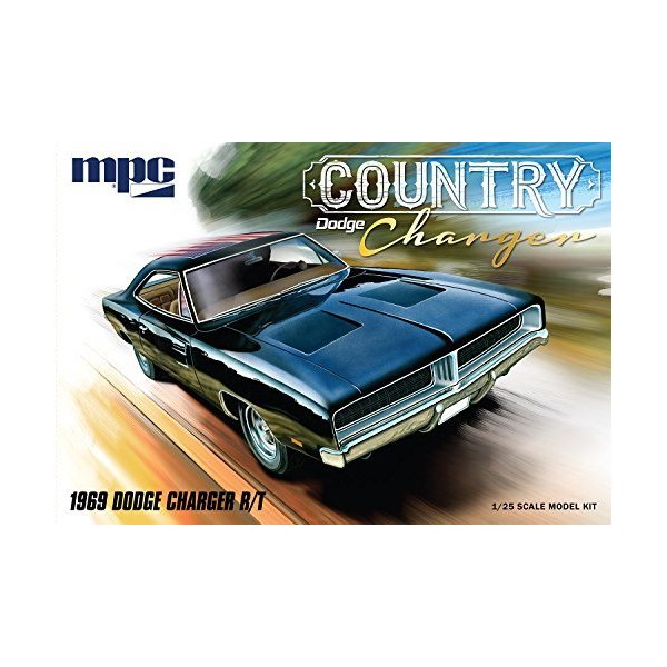 MPC878 1/25 1969 Dodge Charger R/T Country Chargers plastic model kit