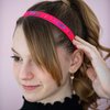 FROG SAC 2 Charity Non Slip Headbands For Girls, Adjustable Affirmation Headband For A Cause, Thin No Slip Girl Head Bands For Kids, Elastic Sports Head Band, Cute Stretch Hair Accessories