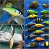 wLure 10 Blank Unpainted Crankbait Wide Wobble Medium Diver Jerkbait Slow Floating Fishing Lures with Free Eyes UPC647