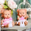 Kisangel Fake Feeding Bottles Baby Bottles 10pcs Feeding Bottle Rayan Toys for Kids Fake Feeding Bottles Mini Bottle Pp Baby Child Baby Doll Feeding Bottles Doll Bottles Baby Toys