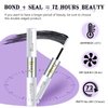 B&Q Lash Bond and Seal Waterproof 10ML Bond and Seal Lash Glue Long Lasting Lash Cluster Glue Black Lash Bond DIY Lash Extension Bond and Seal for Beginner Eyelash Bond and Seal (YJShuangT-Black)