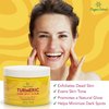 Organic Extract Turmeric Face Scrub - 12 fl oz / 340g - BIG SIZE Skin Brightening Scrub For Face - Exfoliating & Deep Cleanser, Evens Out Skin Tone - Moisturizing Facial Scrub with Papaya extract